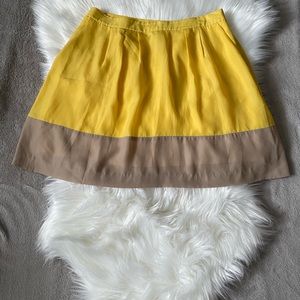 🌺 J crew pleated mini skirt